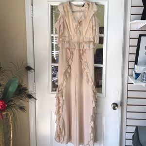 Beige jumpsuit